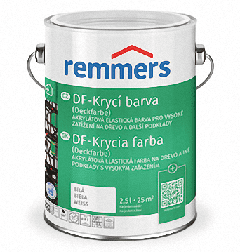 Remmers REMMERS DF - Vysoko krycia vodouriediteľná farba REM - rotbraun 0,75 L
