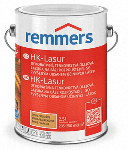 Remmers REMMERS HK LASUR - Tenkovrstvá olejová lazúra REM - eiche rustikal 0,75 L