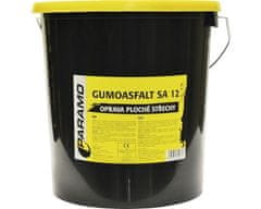 Gumoasfalt SA 12 - asfaltová farba na plochú strechu cierna 30 kg