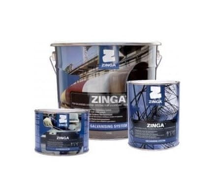 ZINGA Zinga - zinková farba na galvanizáciu za studena 10 kg kovovo šedá