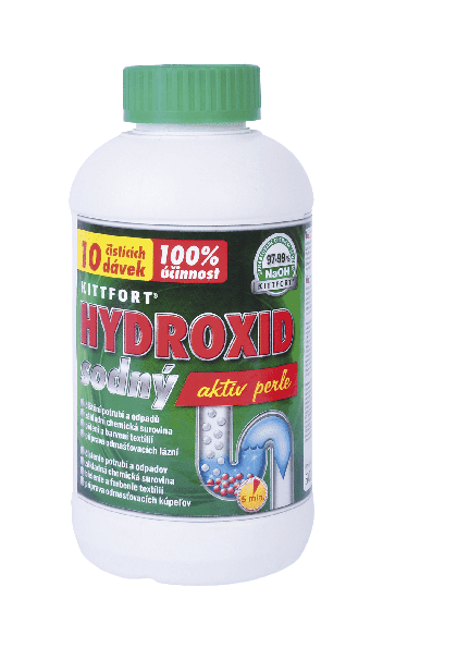 KITTFORT Hydroxid sodný 0,5 kg