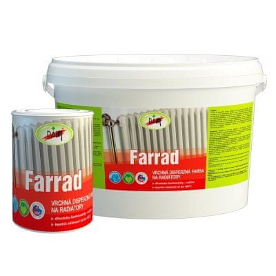 Pam Farrad - Farba na radiátory biely 0,7 kg