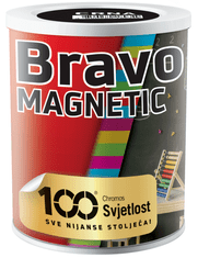 Chromos-Svjetlost BRAVO MAGNETIC - Magnetická farba 0,5 l cierna