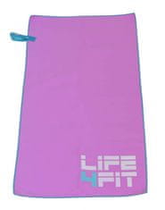LIFEFIT  rýchloschnúci uterák z mikrovlákna 105x175cm, ružový