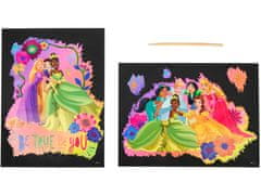 Canenco Disney Princess princezny škrabací obrázky 2ks
