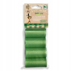 Hobby Zelené ekologické vrecká na psie výkaly 4x20 ks.
