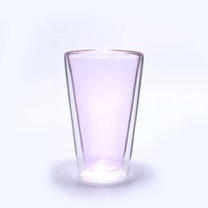 Ty Glass Termopohár s dvojitým sklom 350ml- pink