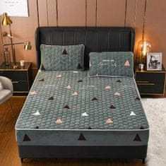 HOME & MARKER® Mäkká pohodlná posteľná súprava (plachta + 2x obliečky na vankúš) VELVETLUX 180 x 200