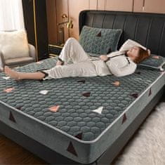 HOME & MARKER® Mäkká pohodlná posteľná súprava (plachta + 2x obliečky na vankúš) VELVETLUX 180 x 200