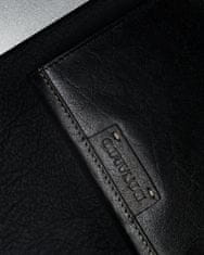 RONALDO Pánska veľká kožená peňaženka, vertikálna, bez zapínania