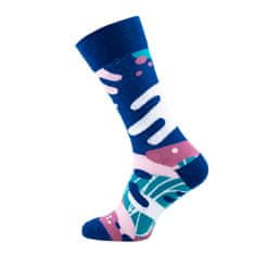Many Mornings Veselé farebné vzorované ponožky Scribble multicolor veľ. 43-46
