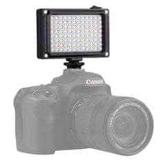 Puluz Studio Light LED svetlo na fotoaparát 860lm, čierne