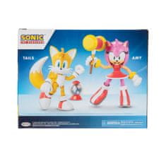 Sonic Figúrky 2 ks Amy + Tails 10 cm