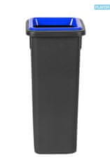 Plafor Odpadkový kôš na triedený odpad Fit Bin black 20 l, modrý - papier