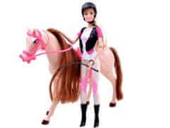 Anlily Bábika Anlily Žokejka s koňom ZA2454