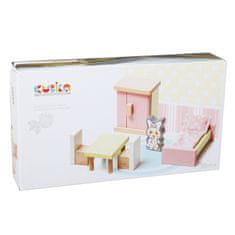 CUBIKA Cubika 12640 Izba drevený nábytok pre bábiky