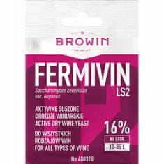Browin Fermivin sušené vínne liehovarské kvasinky 7g