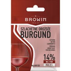 Browin Burgundské tekuté vínne liehovarské kvasinky 20 ml