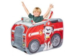 Popron.cz Detský Pop Up stan Paw Patrol hasičské auto
