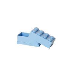 LEGO Storage Lego Mini Box 46 x 92 x 43 - svetlo modrá