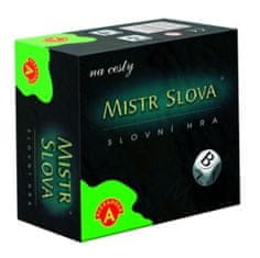 PEXI Majster Slova spoločenská hra na cesty s kockami v krabičke 13x12,5x6cm Cena za 1ks