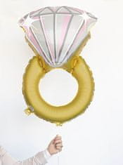Unique Fóliový balón supershape Prsteň 81cm