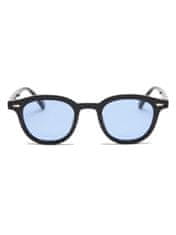 VeyRey slnečné okuliare Oválny Depp modrá skla