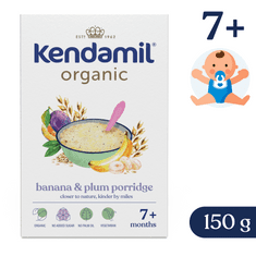 Kendamil BIO nemliečna kaša so slivkami a banánom (150 g)