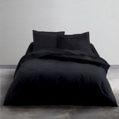 Today DZIS Sacha bavlnená posteľná súprava, 2 osoby, 220 x 240 cm, jednofarebná čierna