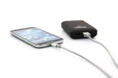 VERBATIM Micro USB kábel 100cm, SYNC + CHARGE strieborný