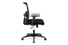 Autronic Kancelárska stolička Kancelářská židle, látka černá, houpací mechnismus (KA-B1012 BK)