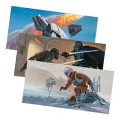Chronicle Books Star Wars Predprodukčné ilustrácie 100 ks panoramatických pohľadníc