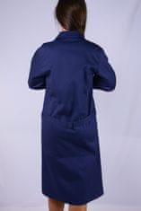 BORTEX Plášť pracovný dámsky - modrý (100% bavlna) 42/170