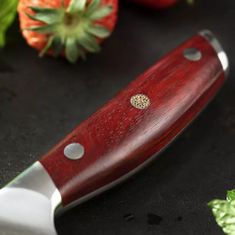 Dellinger Nôž Gyuto / Chef Kiritsuke 8,5" (215mm) Rose-Wood Damascus