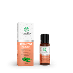 GREEN IDEA Eukalyptus - 100% esenciálny olej 10ml