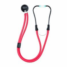 DR 410D Stetoskop novej generácie, obojstranný, dvojkanálový, červený