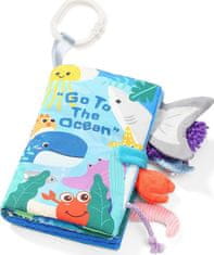 BABY ONO Dětská senzorická knížka Baby Ono Go to the ocean