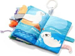 BABY ONO Dětská senzorická knížka Baby Ono Go to the ocean