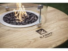 Karma Premium Záhradný stôl s ohniskom Barrique