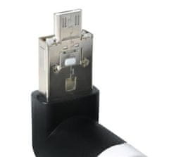 Iso Trade Mini ventilátor microUSB čierna ISO 5770