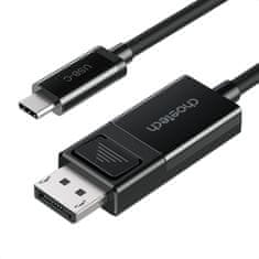 Choetech kábel DisplayPort / USB-C 1.8m, čierny