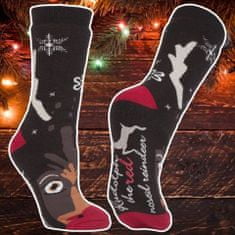 Pánske vianočné termo ponožky Heat Holders SOB RUDOLF