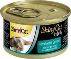 Shiny Cat Konzerva ShinyCat kuře+kreveta 70g