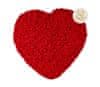 srdce z ruží - svetlo červené 26cm