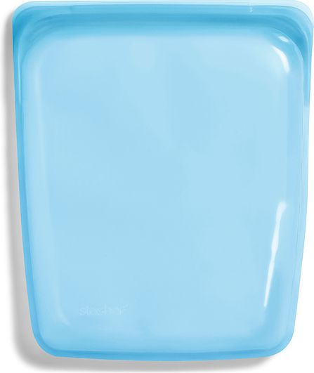 Stasher Stasher silikónové vrecko na potraviny - pol galónu, 1,92 l Farba: modrá, originálna farba: Dúhovo modrá, materiál 1: platinový silikón