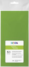 HEYDA Hodvábny papier 50 x 70 cm - svetlo zelený 5 ks