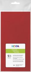 HEYDA Hodvábny papier 50 x 70 cm - červený 5 ks