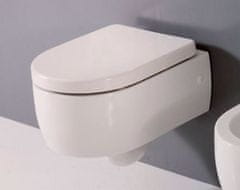 KERASAN , FLO závesná WC misa, 36x50cm, biela, 311501