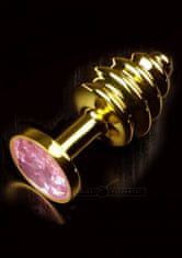 Dolce piccante Jewellery Ribbed in Gold, Pink