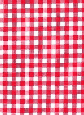 HAMAVISS textil  HAMAVISS obrus – červené káro 120×160 cm